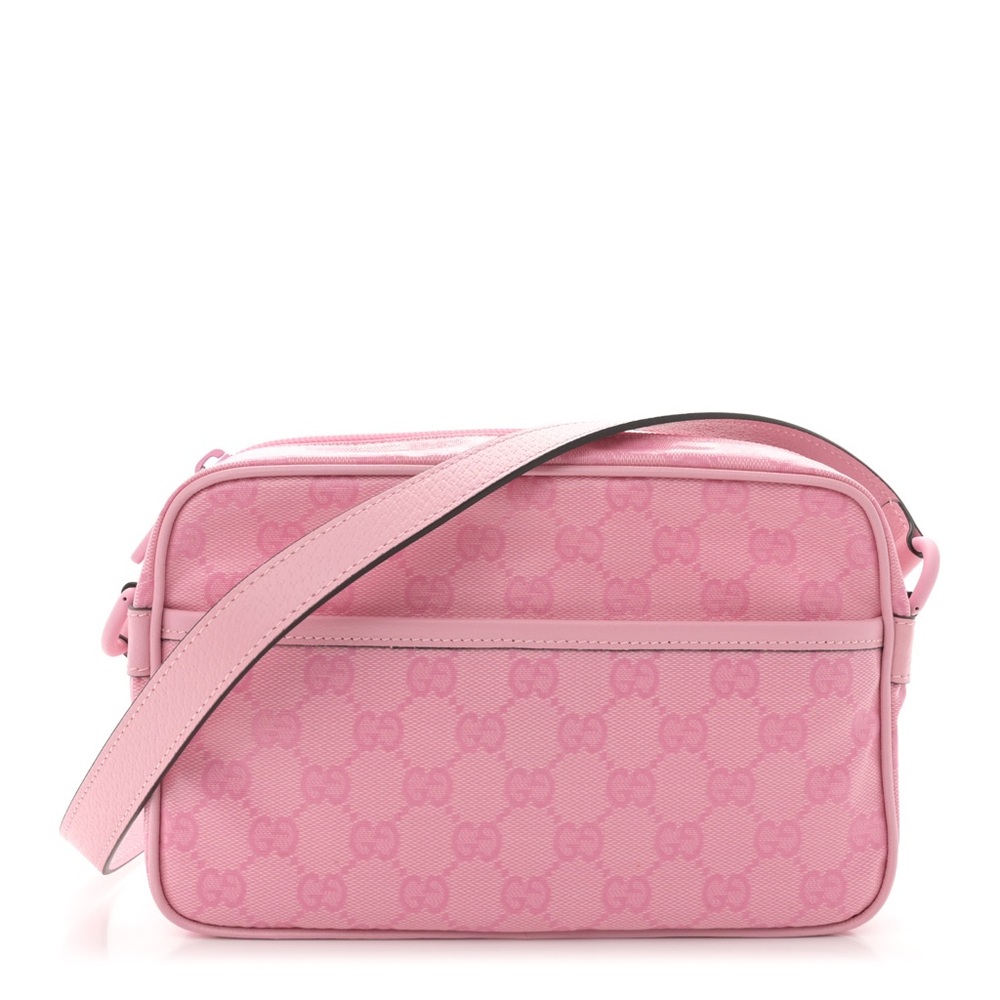 NEW Gucci GG Crystal Crossbody Pink Shoulder Bag